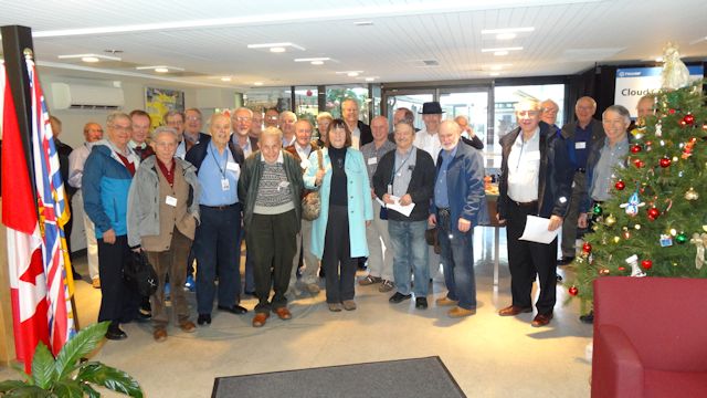 TARA Members gather in lobby for Tours